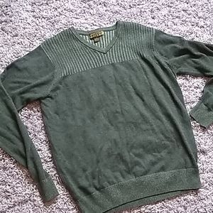 Pronto Uomo blue v-neck sweater